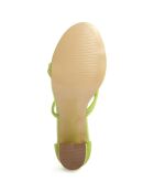 Sandales Dorotea vertes - Talon 9.5 cm