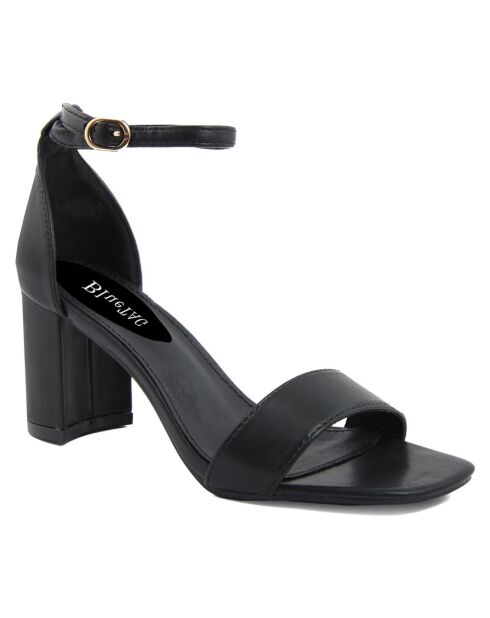Sandales Ornella noires - Talon 7 cm