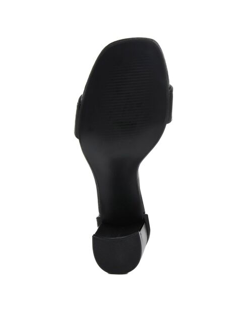 Sandales Ornella noires - Talon 7 cm