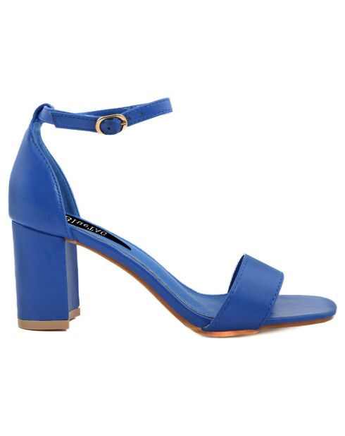 Sandales Ornella bleues - Talon 7 cm