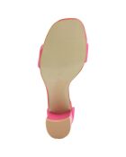 Sandales Ornella fuchsia - Talon 7 cm