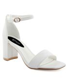 Sandales Ornella blanches - Talon 7 cm