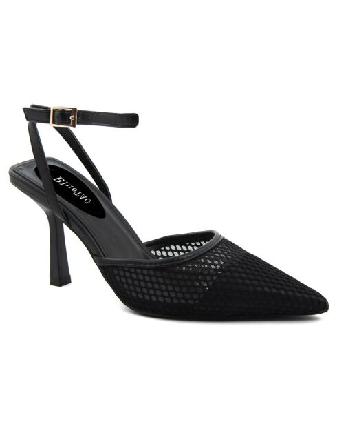 Escarpins Marina noirs - Talon 9 cm