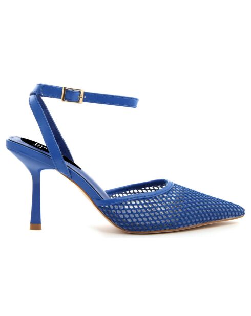 Escarpins Marina bleus - Talon 9 cm