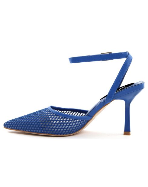 Escarpins Marina bleus - Talon 9 cm