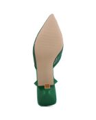 Escarpins Marina verts - Talon 9 cm