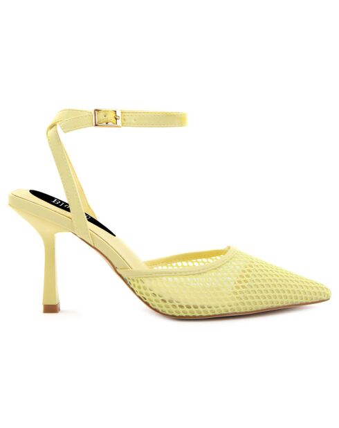 Escarpins Marina jaunes - Talon 9 cm