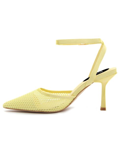 Escarpins Marina jaunes - Talon 9 cm