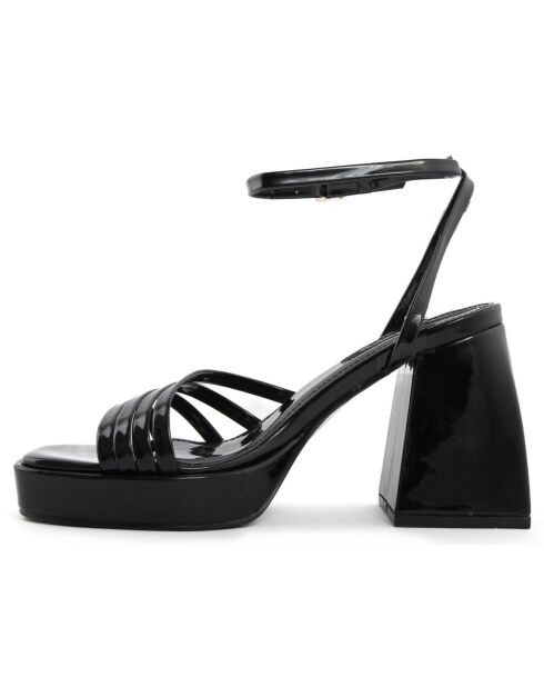 Sandales Apollonia noires - Talon 10 cm