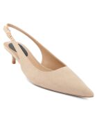 Slingbacks Celestina beiges - Talon 5 cm