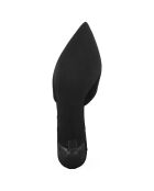 Slingbacks Concetta noirs - Talon 8 cm