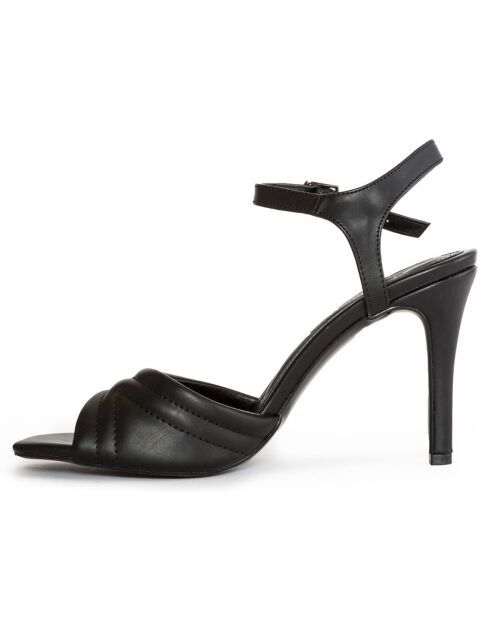 Sandales Julia noires - Talon 9 cm