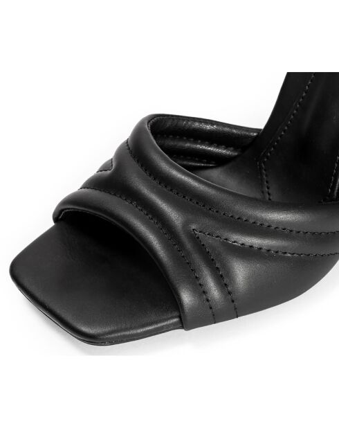 Sandales Julia noires - Talon 9 cm