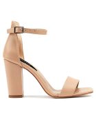 Sandales Aurelia nude - Talon 9 cm
