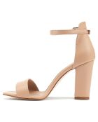 Sandales Aurelia nude - Talon 9 cm