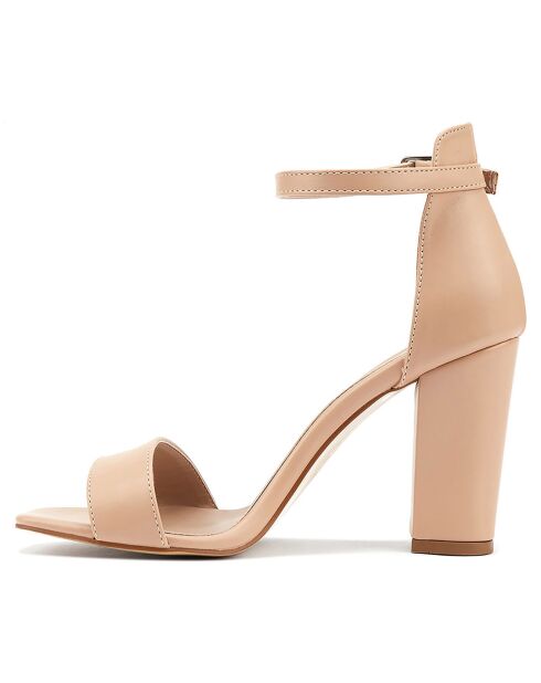 Sandales Aurelia nude - Talon 9 cm