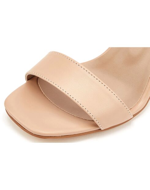 Sandales Aurelia nude - Talon 9 cm