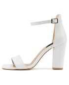 Sandales Aurelia blanches - Talon 9 cm