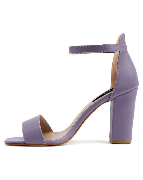 Sandales Aurelia violettes - Talon 9 cm