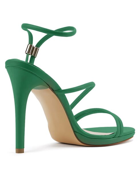 Sandales Sofia menthe - Talon 11 cm