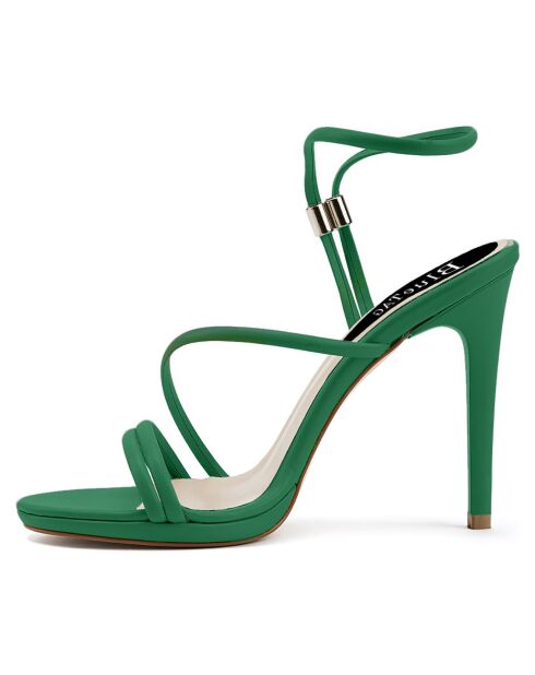 Sandales Sofia menthe - Talon 11 cm