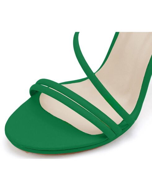 Sandales Sofia menthe - Talon 11 cm