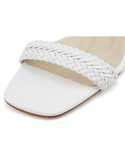 Sandales Alicia blanches - Talon 8.5 cm