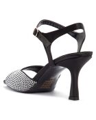 Sandales Teresa noires - Talon 7 cm