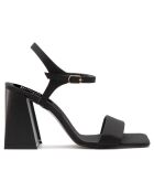 Sandales Manuela noires - Talon 10 cm