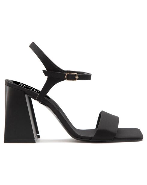 Sandales Manuela noires - Talon 10 cm