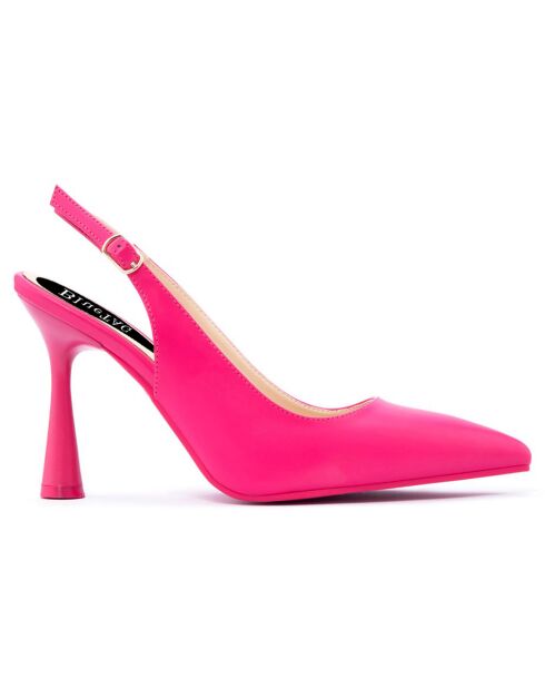 Slingbacks Loretta fuchsia - Talon 11 cm