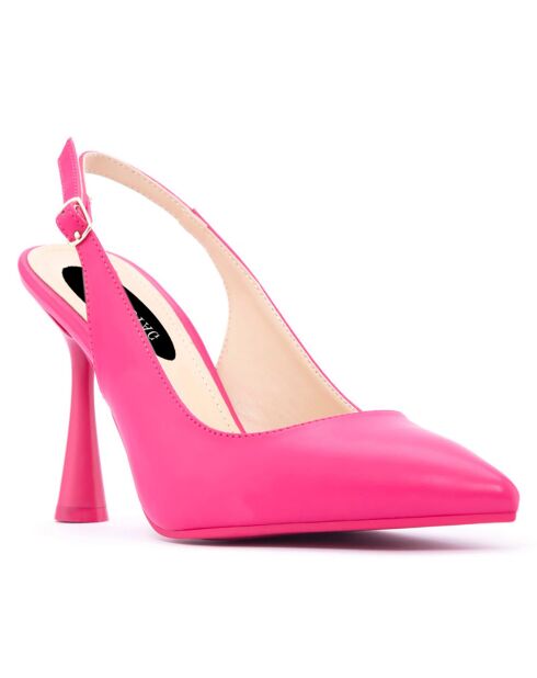 Slingbacks Loretta fuchsia - Talon 11 cm