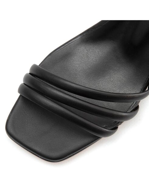 Sandales Catarina noires - Talon 5.5 cm