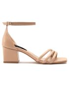 Sandales Catarina nude - Talon 6 cm