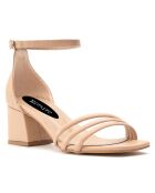 Sandales Catarina nude - Talon 6 cm