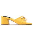 Mules Loana jaunes - Talon 5.5 cm