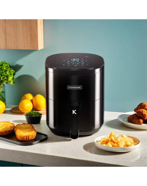 Friteuse sans huile noire - 6.5L