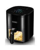 Friteuse sans huile noire  -6.5L
