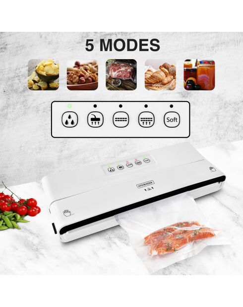 Machine sous vide Airprotect 300 blanche - 38.8x14.7x5.9 cm