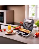 Sandwich Maker Crood marron - 23.1x22.5x5 cm