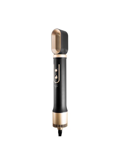 Brosse Chauffante Multifonction 11 En 1 Evolution noir/doré - 39.8x90x75 cm