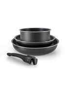 Batterie De Cuisine 4Pcs avec poignée amovible