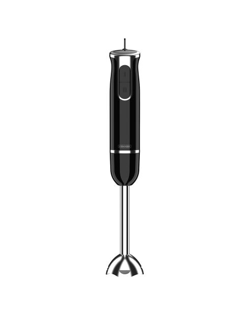 Mixeur Plongeant Pied Inox Hand X Black noir - 6.5x6.5x37 cm