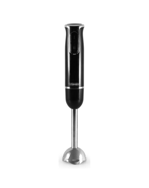 Mixeur Plongeant Pied Inox Hand X Black noir - 6.5x6.5x37 cm