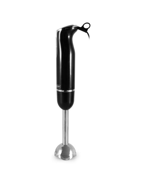 Mixeur Plongeant Pied Inox Hand X Black noir - 6.5x6.5x37 cm