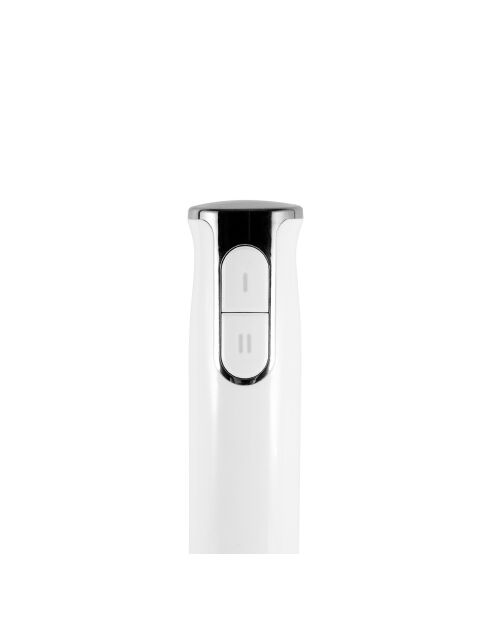 Mixeur Plongeant Pied Inox Hand X White blanc - 6.5x6.5x37 cm