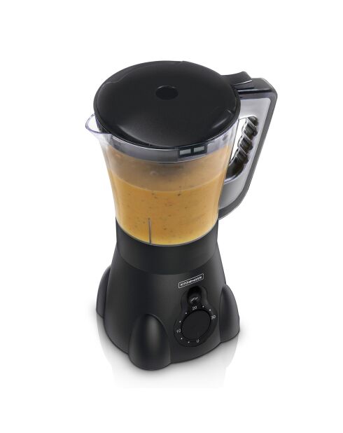 Blender & Soup Maker noir - 24.6x19.3x37 cm