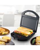 Grill Panini Electrique noir - 23.6x22.9x9.5 cm