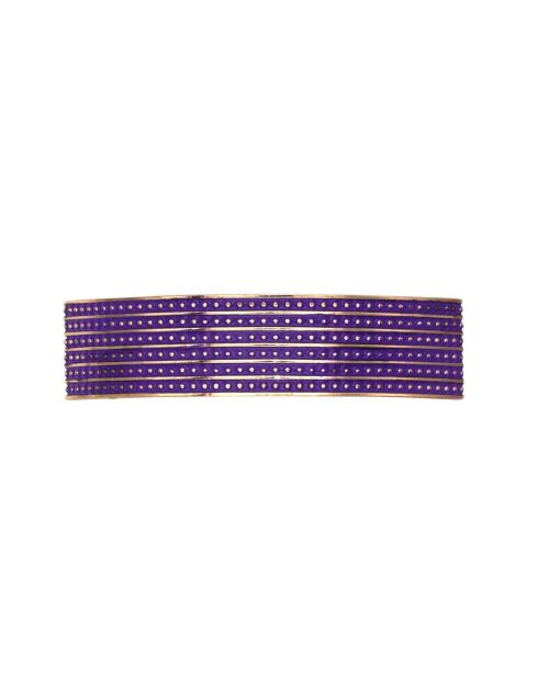 Barrette Amok pois violette