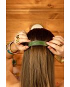 Barrette Amok pois violette